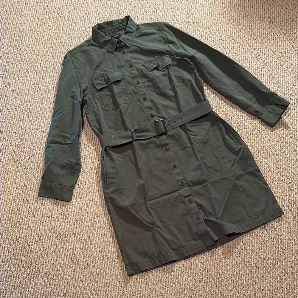 J crew shirt dress